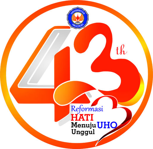 Logo 43 Tahun UHO