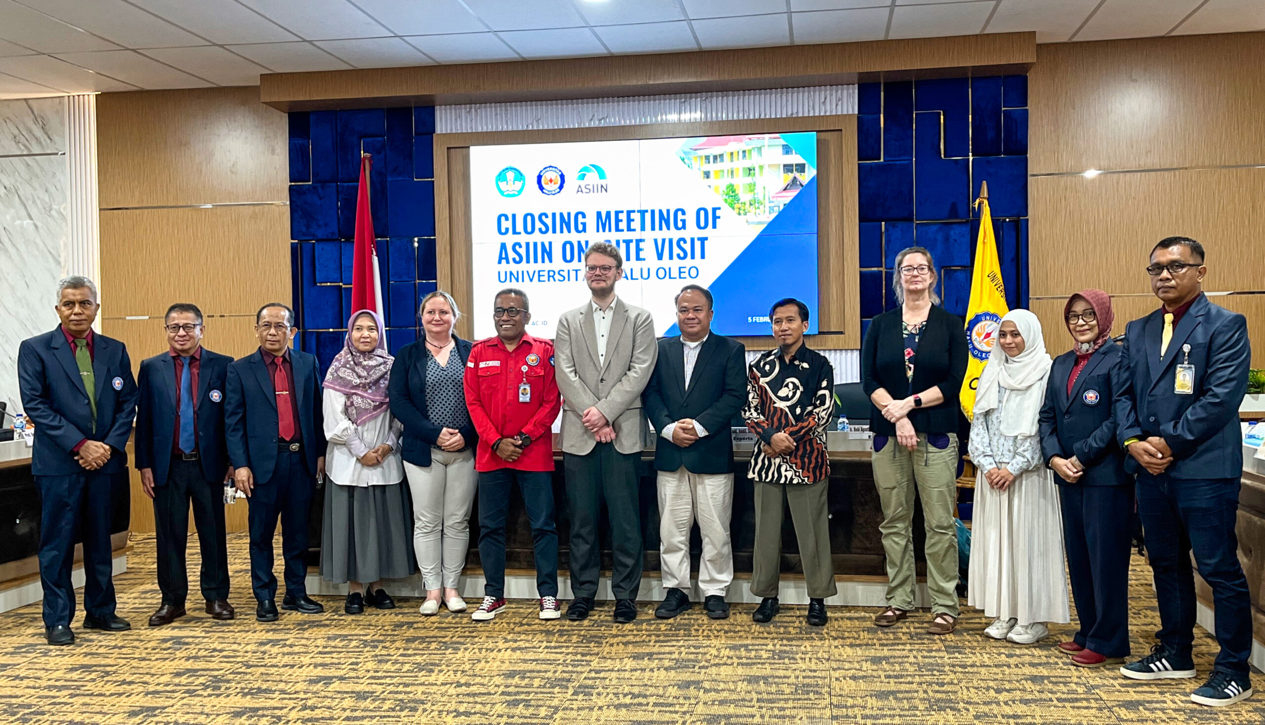 Akreditasi Internasional: ASIIN Apresiasi Lima Prodi UHO