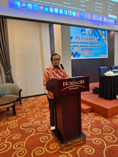 LPPM UHO SELENGGARAKAN PELATIHAN UPGRADING, MIGRASI, DAN TATA KELOLA OPEN JOURNAL SISTEM (OJS) TAHUN 2025