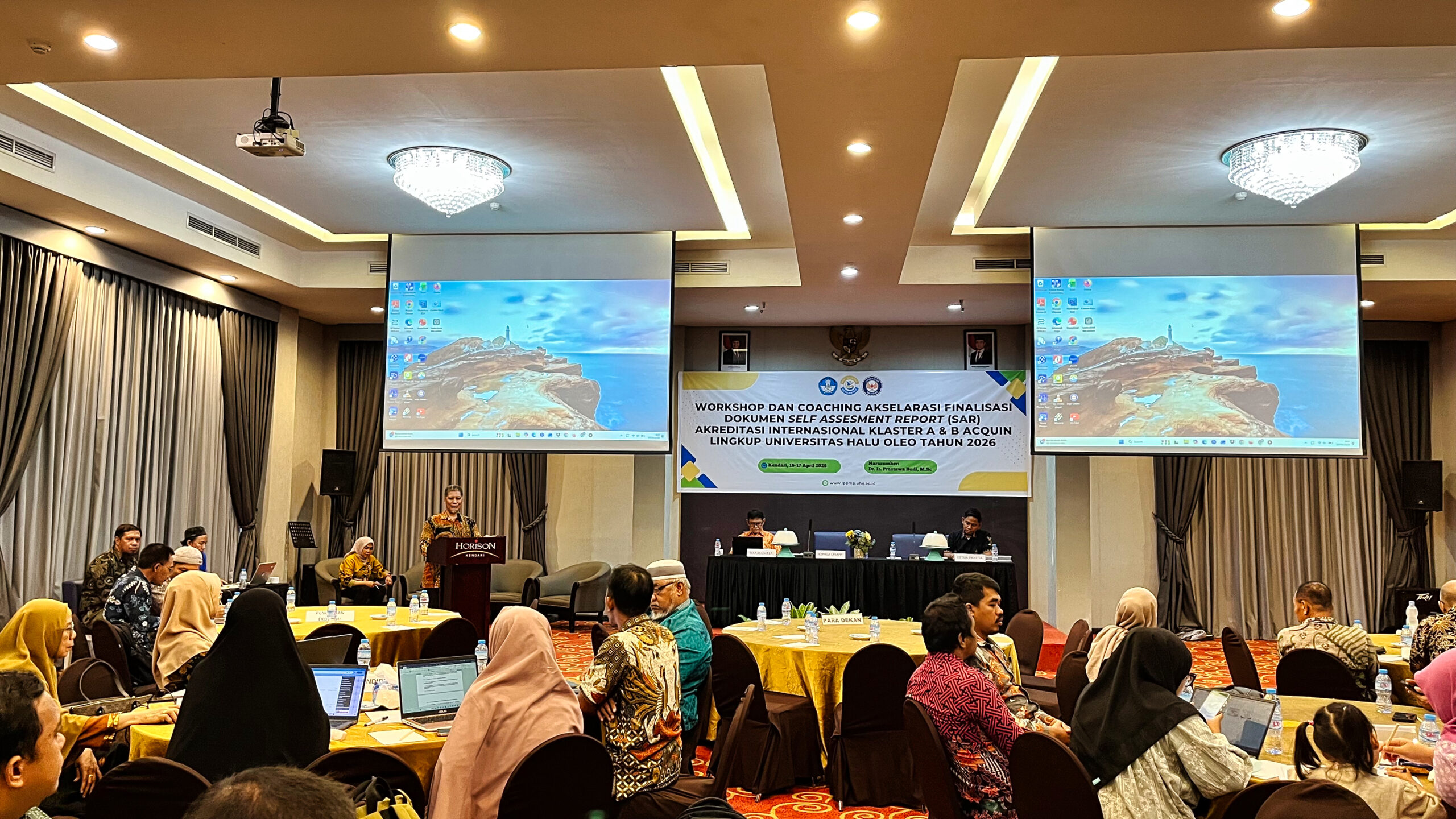 UHO Matangkan Dokumen untuk Akreditasi Internasional