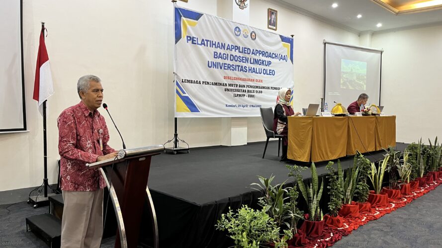 UHO Selenggarakan Pelatihan “Applied Approach”