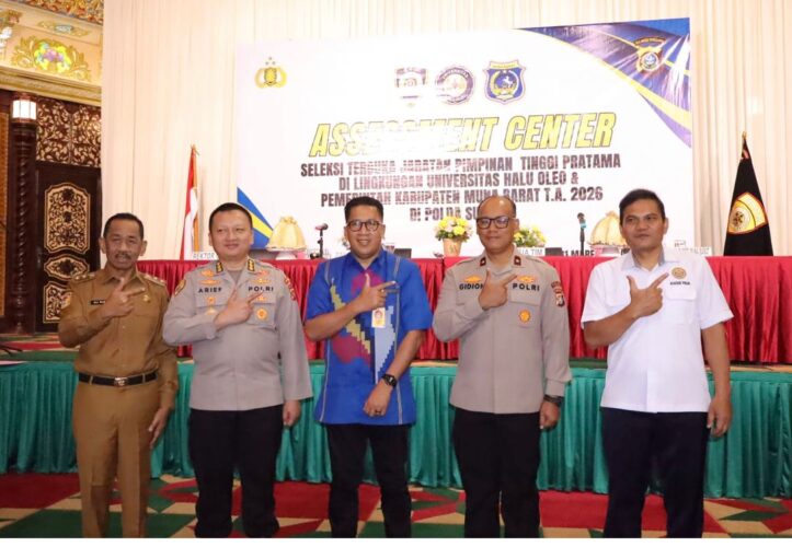 POLDA SULTRA DAN UHO, JALIN KERJA SAMA  ASSESSMENT CENTER SDM MABES POLRI