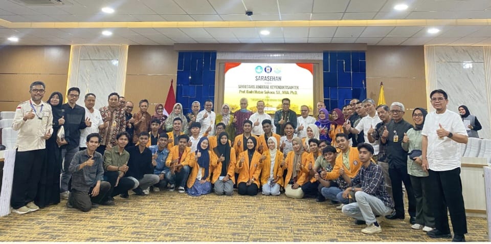 SARAHSEHAN BERSAMA SEKERTARIS JENDERAL KEMENDIKTISAINTEK