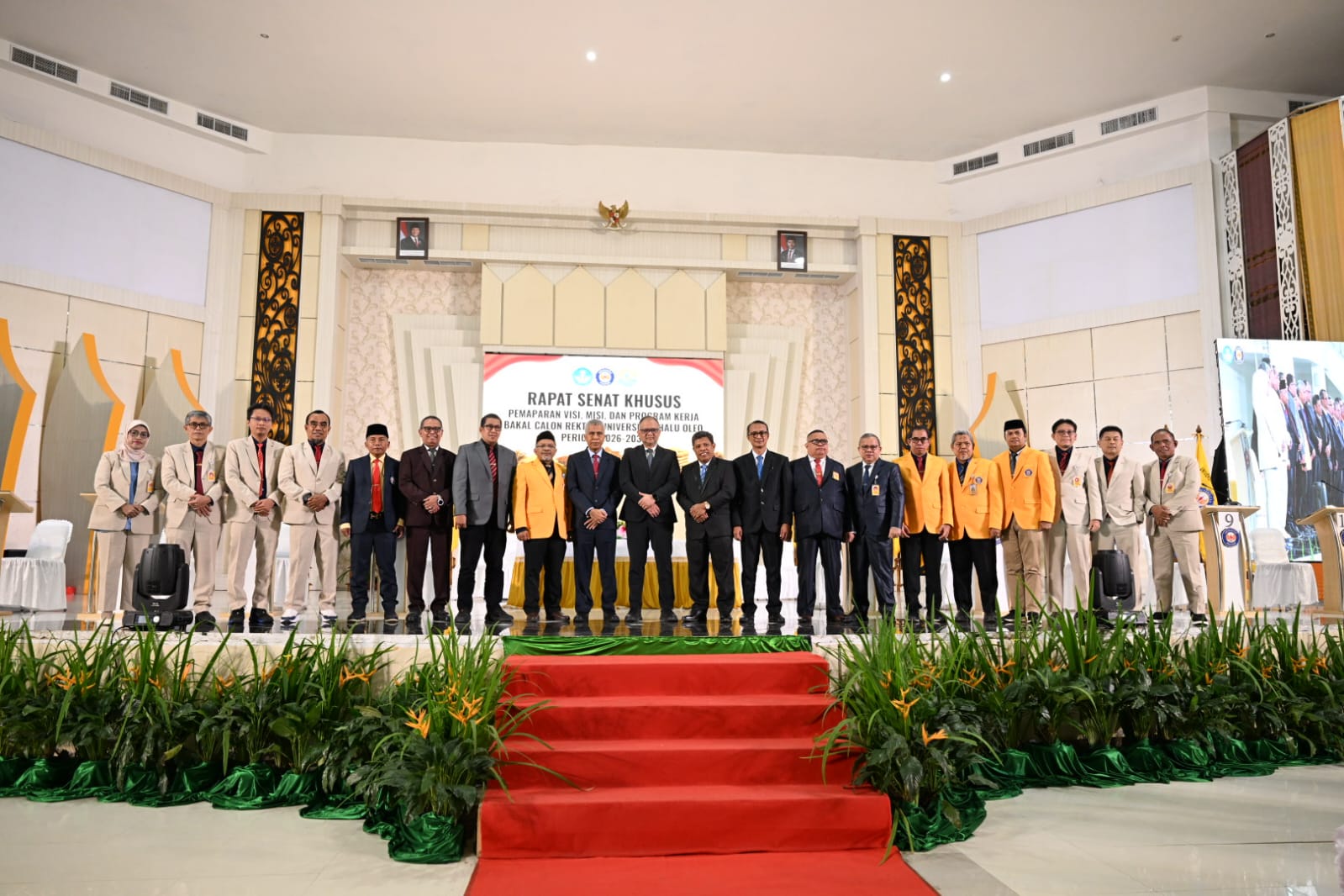 Bakal Calon Rektor UHO Paparkan Visi Misi
