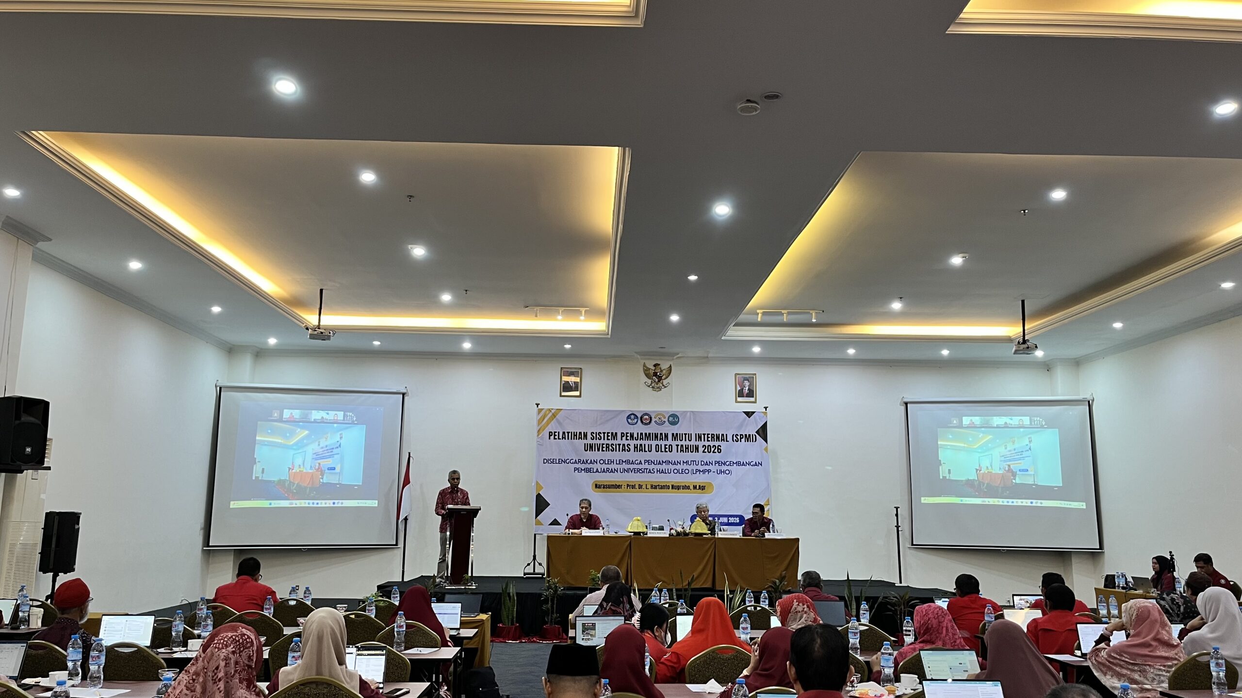 Pelatihan SPMI: UHO Perkuat Tata Kelola dan Budaya Mutu