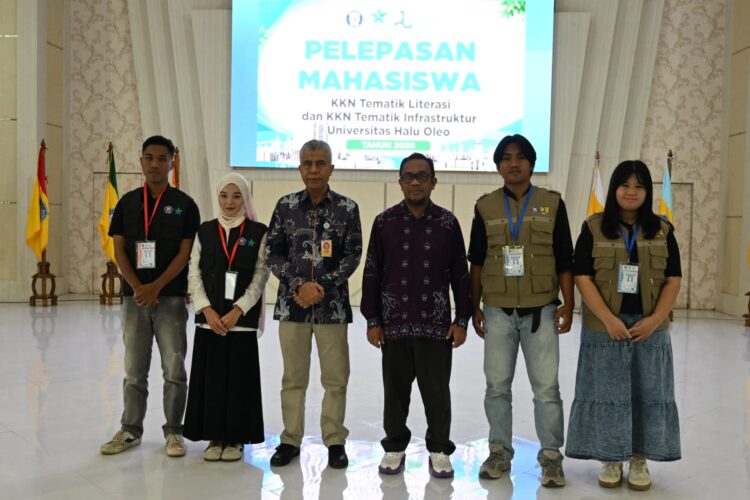 PELEPASAN MAHASISWA  KKN TEMATIK LITERASI DAN TEMATIK INFRASTRUKTUR PUPR TAHUN 2026