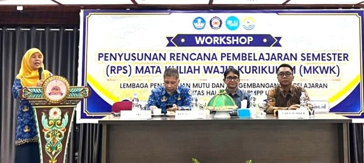 UHO Gelar Workshop Penyusunan RPS MKWK untuk Perkuat Mutu Pembelajaran Berbasis OBE