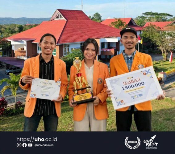 MAHASISWA ILMU TANAH FAPERTA UHO RAIH JUARA 3 SOIL JUDGING CONTEST 2026 DI UNPAD